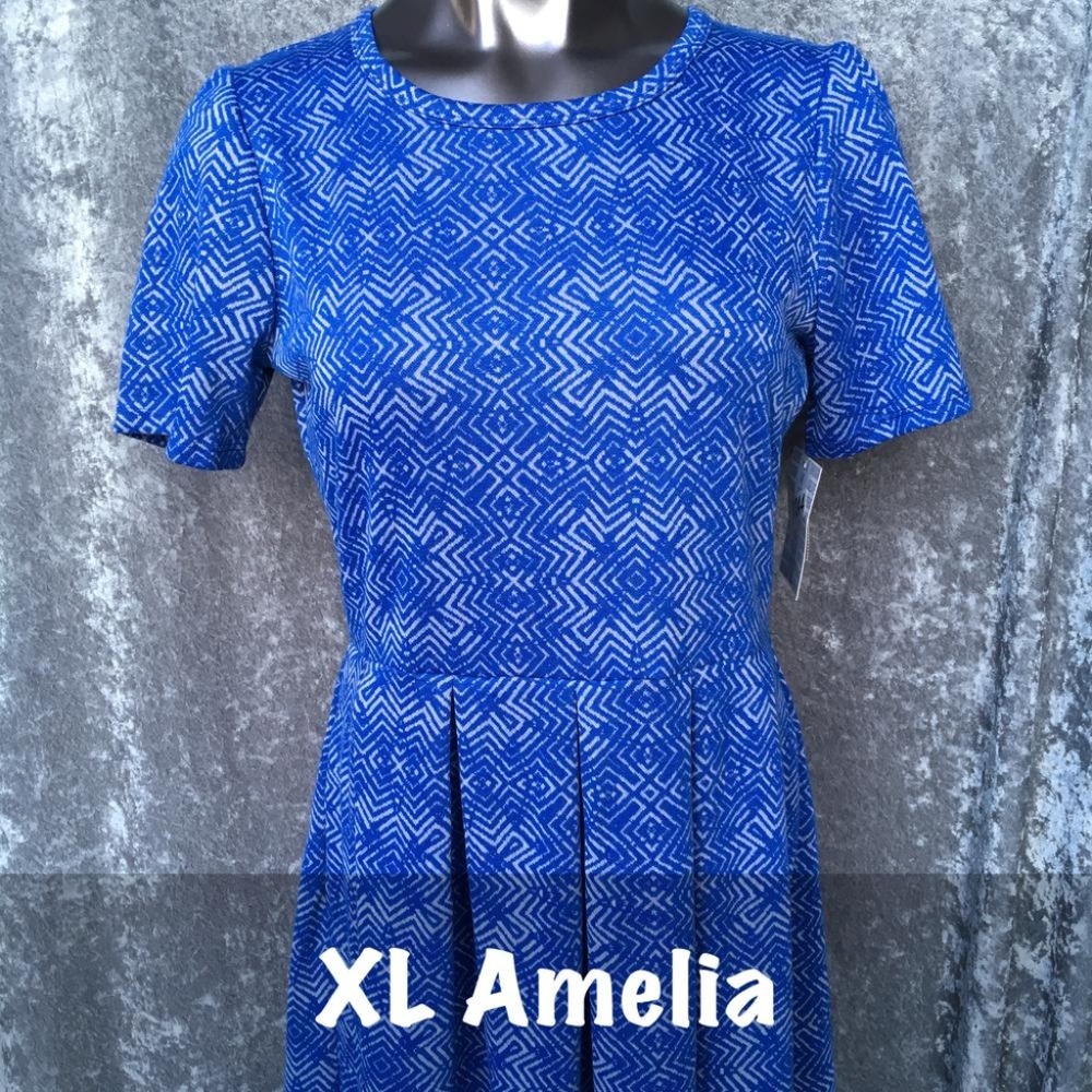 Lularoe Amelia Dress Size Extra Large